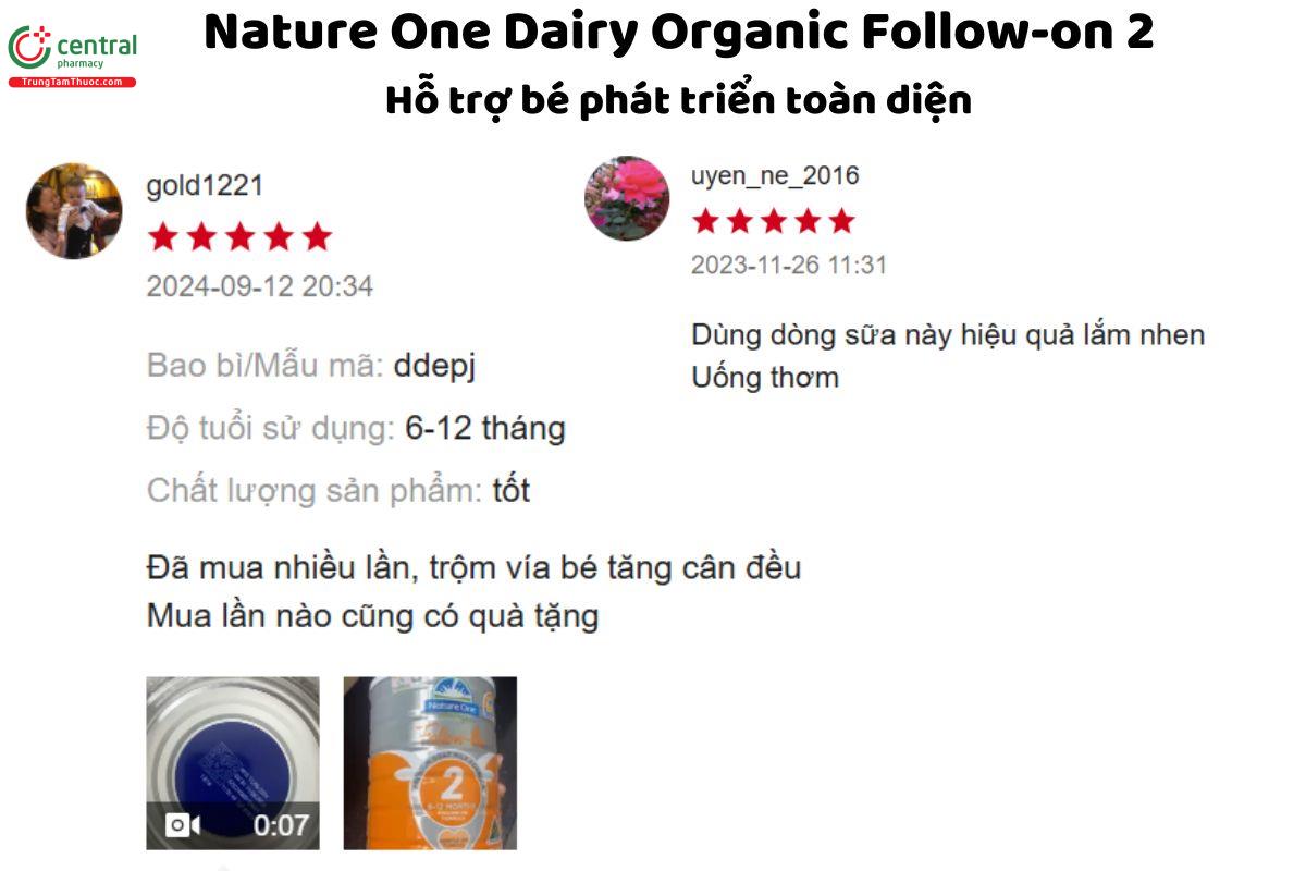 Sữa Nature One Dairy Organic Follow-on 2