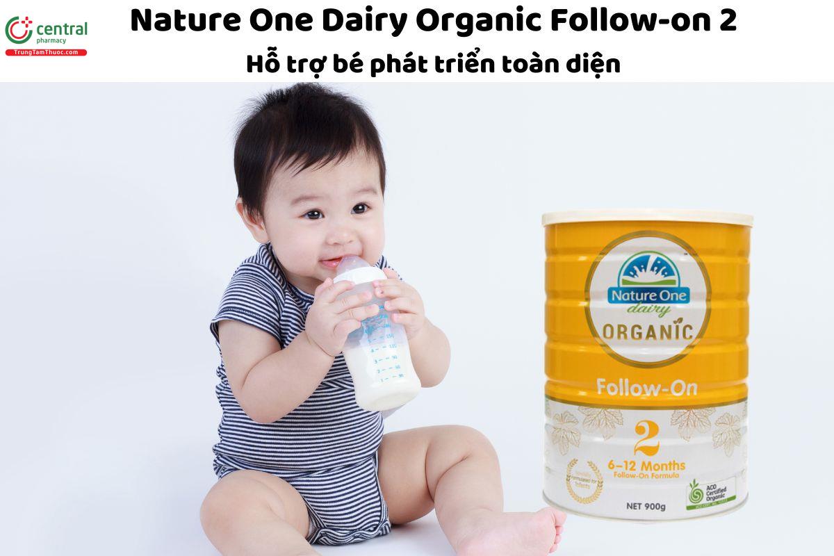 Sữa Nature One Dairy Organic Follow-on 2 - Giúp bé phát triển khỏe mạnh