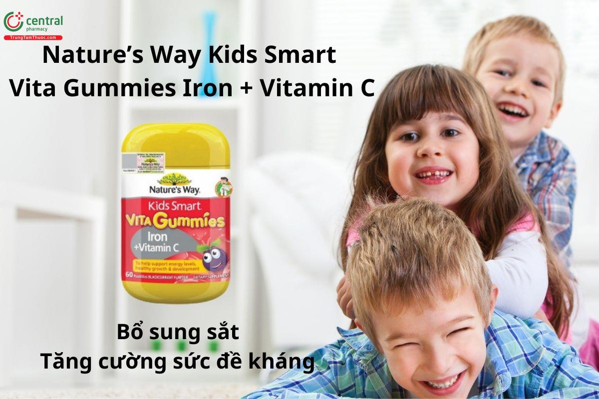 Nature’s Way Kids Smart Vita Gummies Iron + Vitamin C