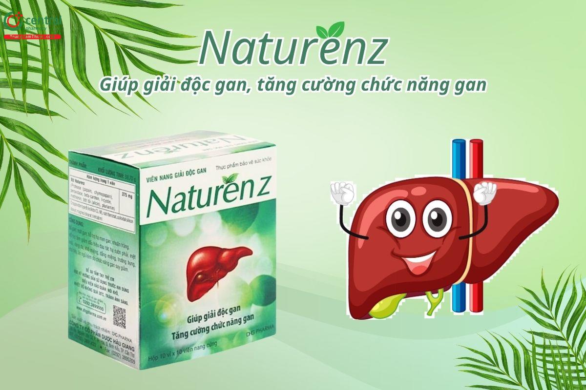 NaturenZ - Hỗ trợ giải độc gan và tăng cường chức năng gan