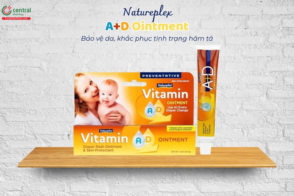 Natureplex A+D Ointment 42.5g giúp giảm tình trạng hăm tã, mẩn đỏ, kích ứng
