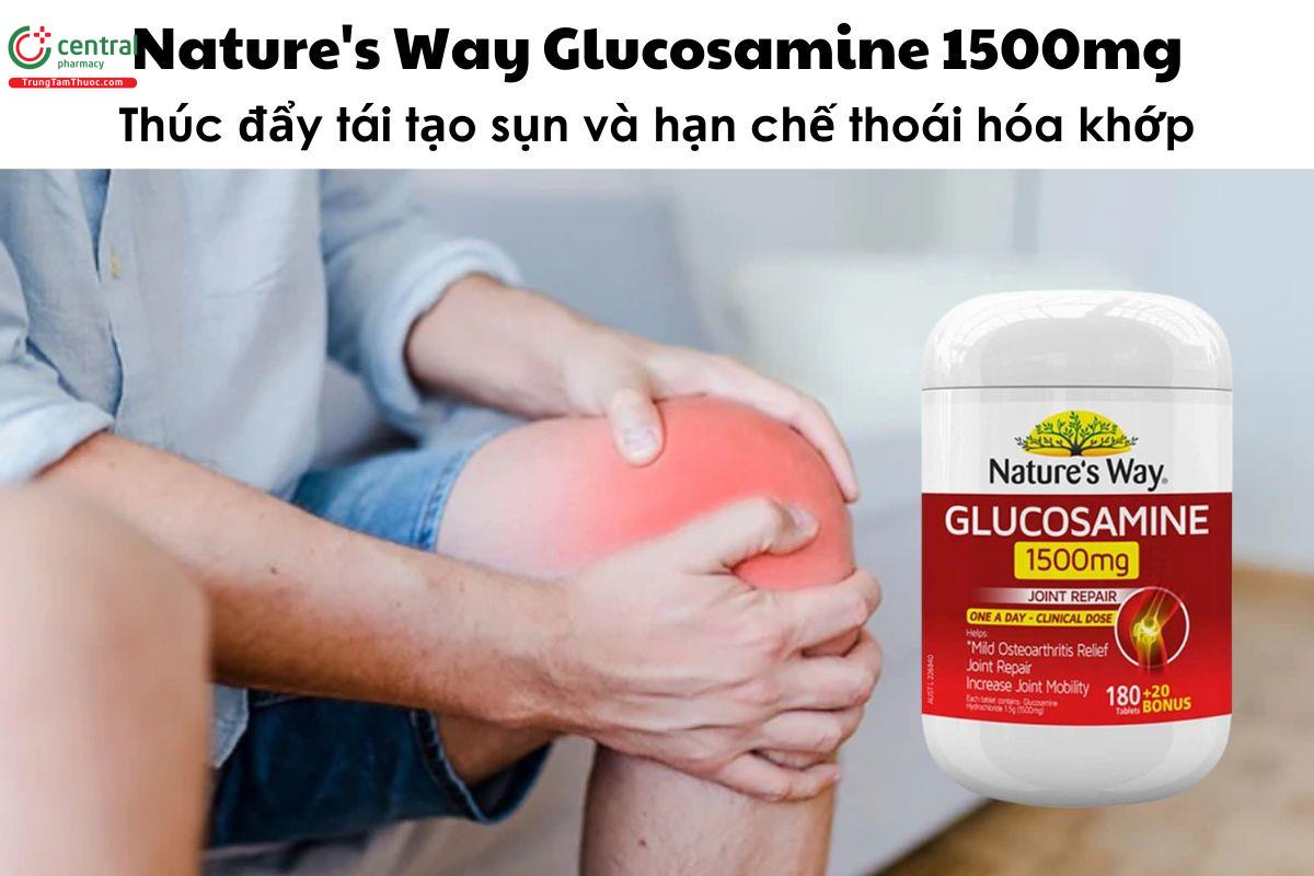 Nature's Way Glucosamine 1500mg - ngăn ngừa thoái hóa khớp