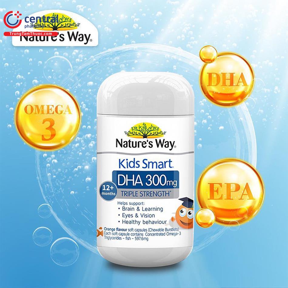 Thành phần của Nature’s Way Kids Smart DHA 300mg