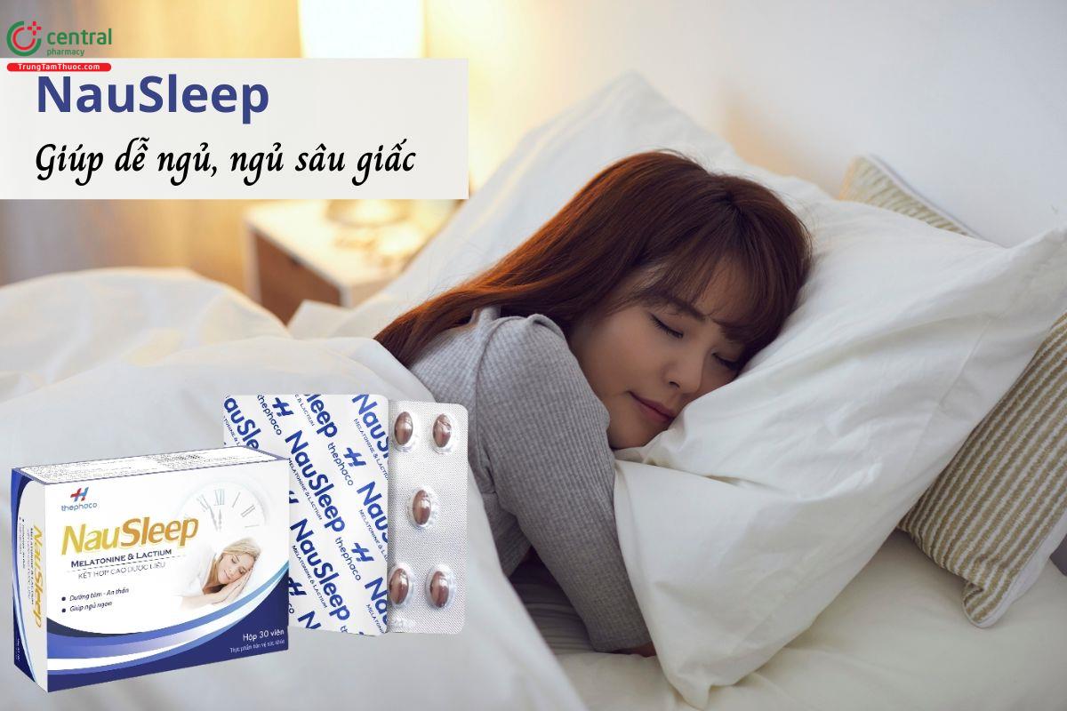 NauSleep - Giúp dễ ngủ, ngủ sâu giấc, giảm căng thẳng