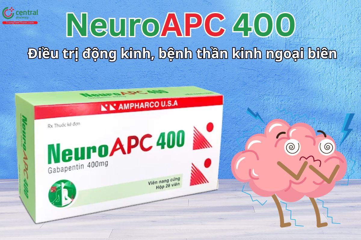 NeuroAPC 400 điều trị động kinh, đau thần kinh ngoại biên