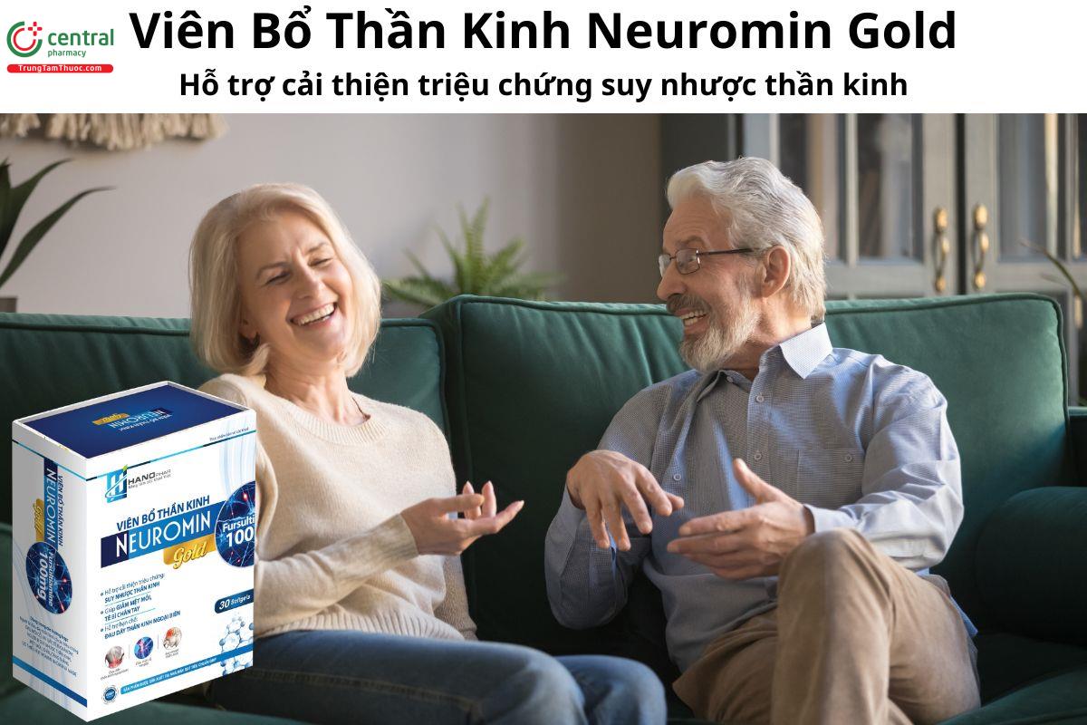  Viên Bổ Thần Kinh Neuromin Gold - cải thiện triệu chứng suy nhược thần kinh