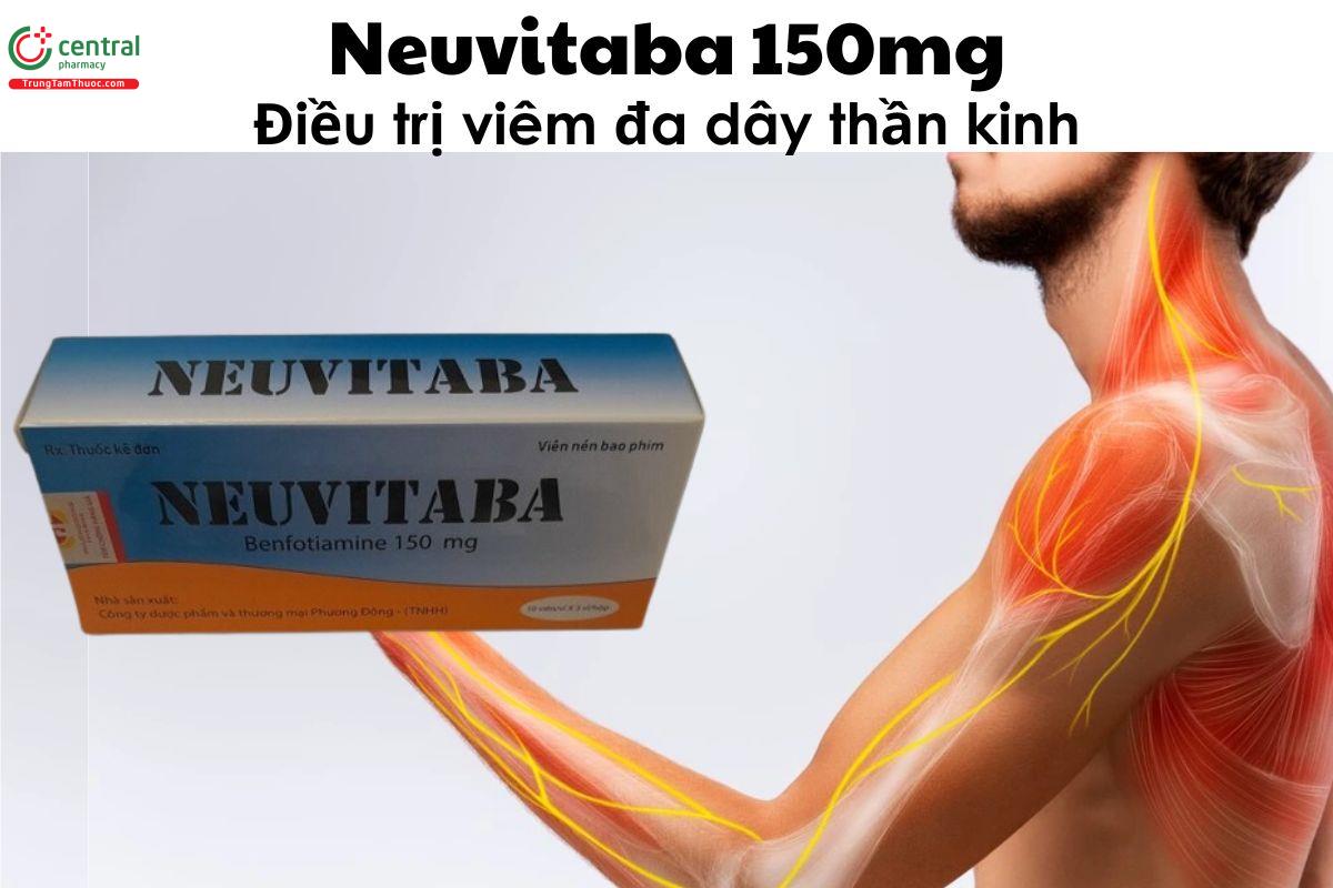 Thuốc Neuvitaba 150mg - thuốc điều trị viêm đa dây thần kinh 