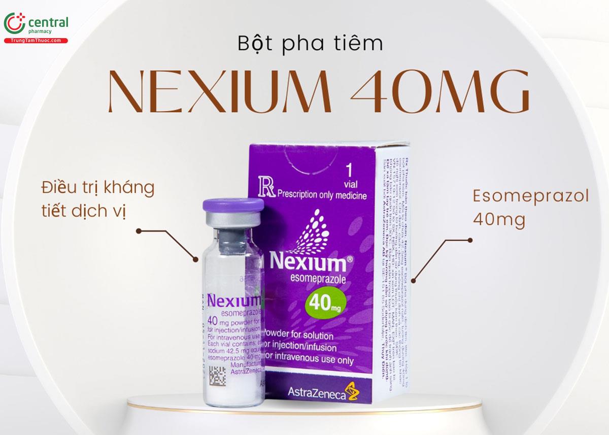 Thuốc Nexium 40mg (Bột pha tiêm)