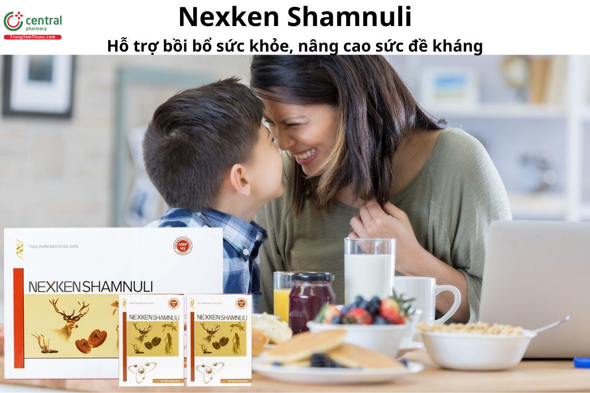 Nexken Shamnuli - Giúp bồi bổ cơ thể, tăng cường sinh lực
