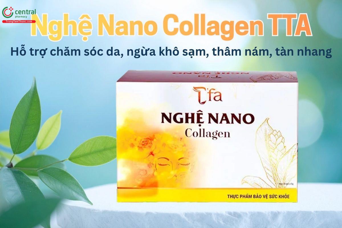 Nghệ Nano Collagen TFA hỗ trợ chăm sóc da, tăng cường sức khỏe