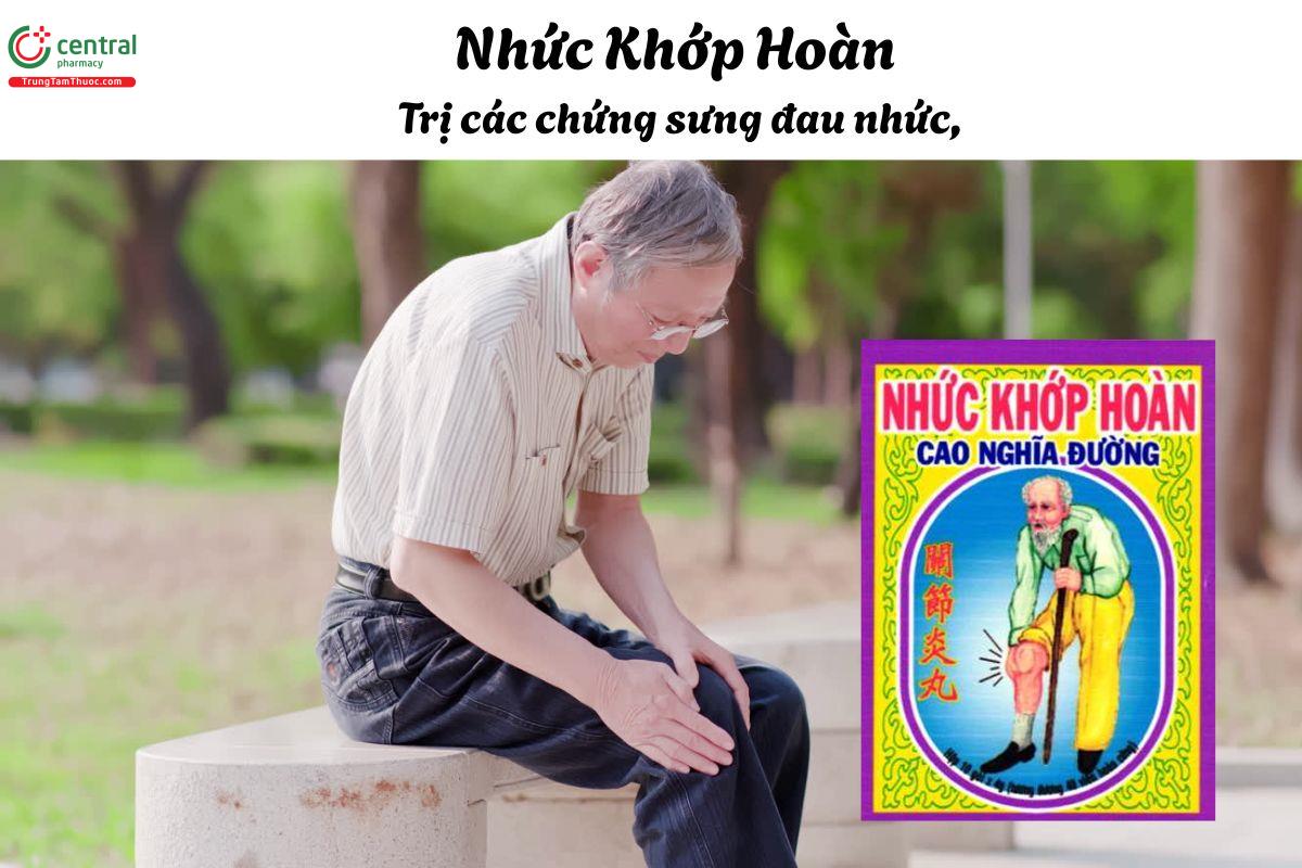 Thuốc Nhức Khớp Hoàn - Hỗ trợ giảm sưng, đau nhức, tê mỏi ở khớp vai