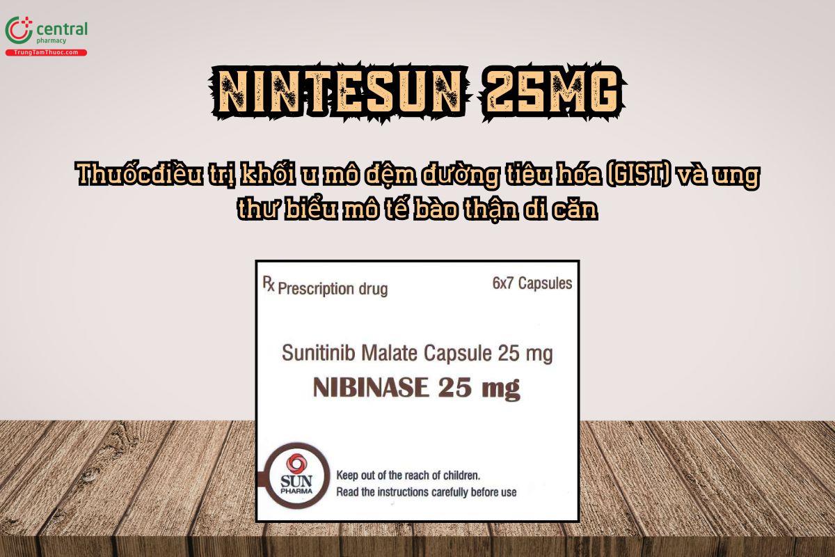 Thuốc Nibinase điều trị khối u mô đệm đường tiêu hóa (GIST) 