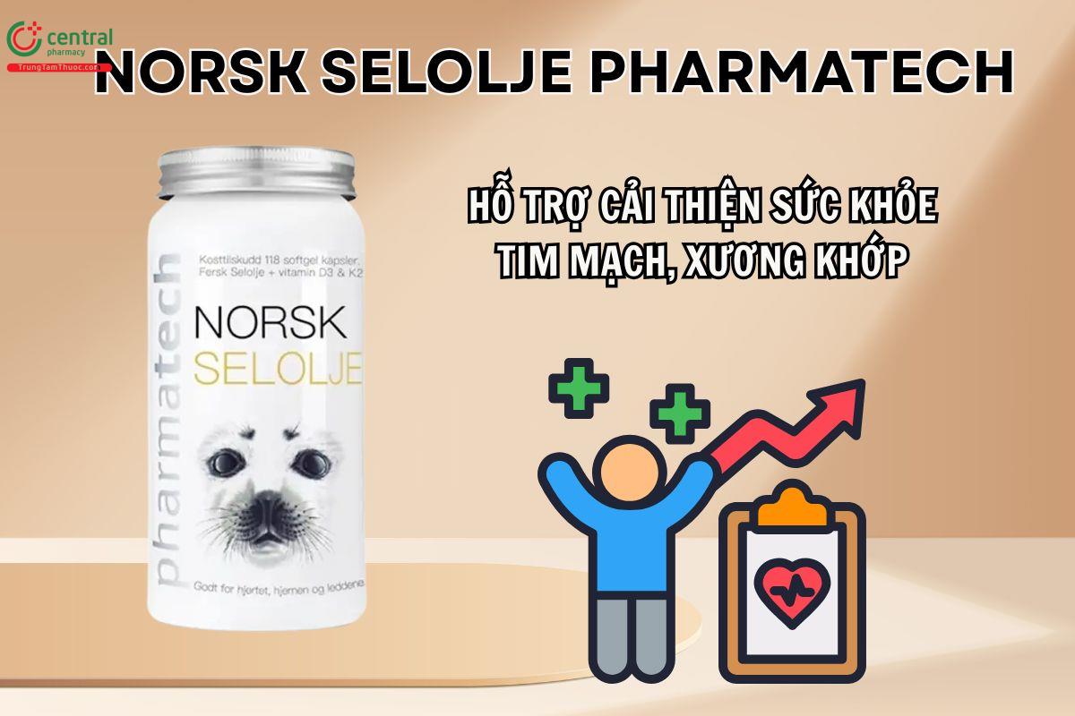 Norsk Selolje Pharmatech hỗ trợ tăng cường sức khỏe tim mạch, xương khớp