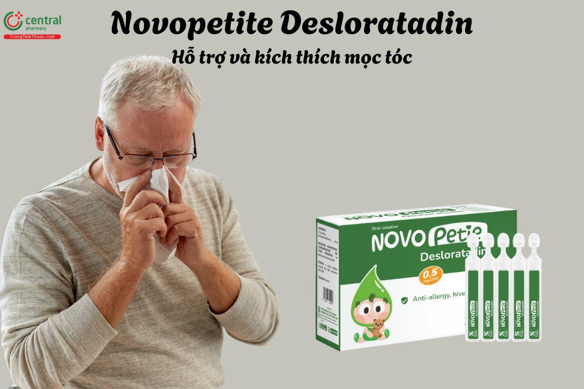 Thuốc Novopetite Desloratadin - Điều trị viêm mũi dị ứng, mày đay
