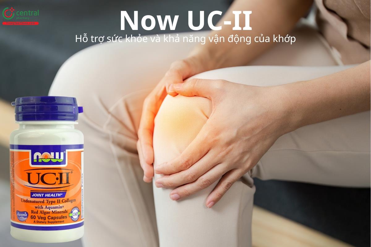 Now UC-II hỗ trợ sức khỏe và khả năng vận động của khớp