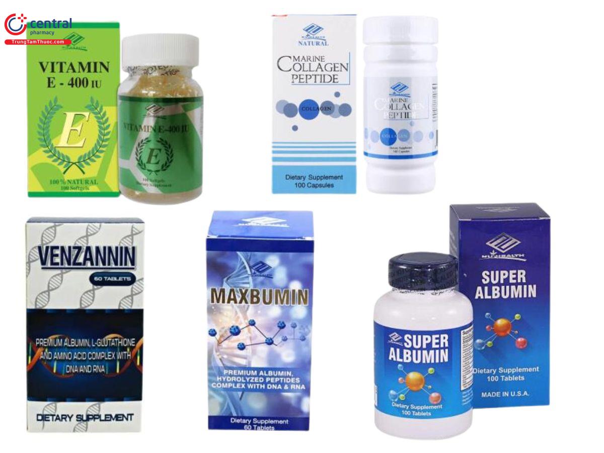 Các sản phẩm của công ty Nu-Health Products 
