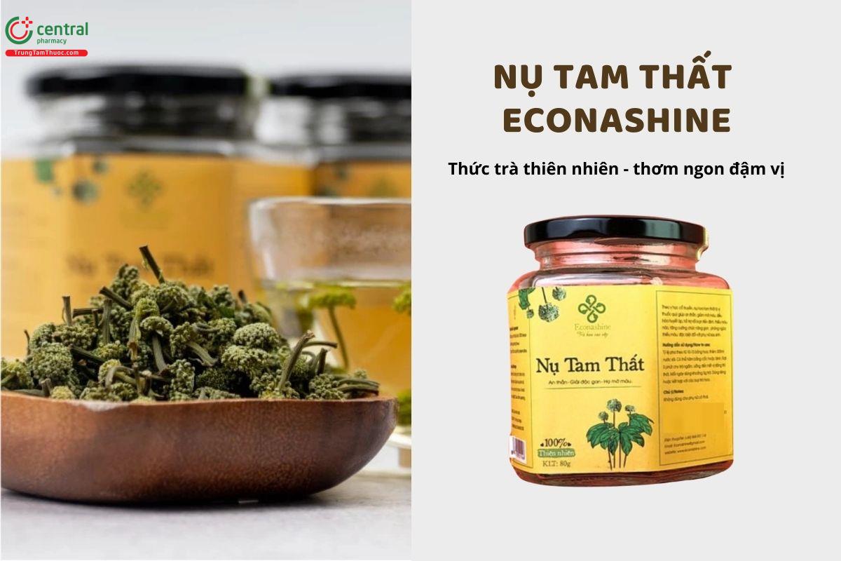 Nụ tam thất Econashine (Lọ thủy tinh) giúp giảm chứng mất ngủ, ngừa tai biến