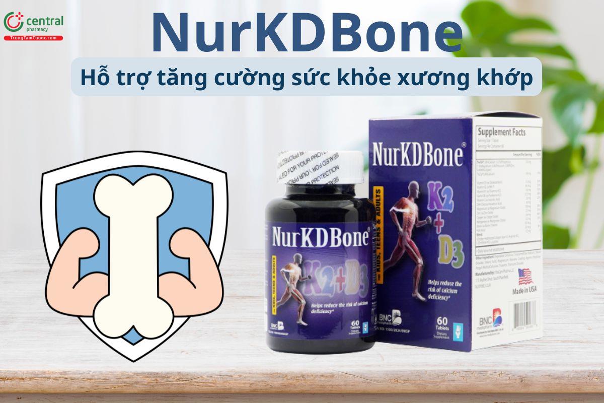 NurKDBone hỗ trợ tăng cường sức khỏe xương khớp