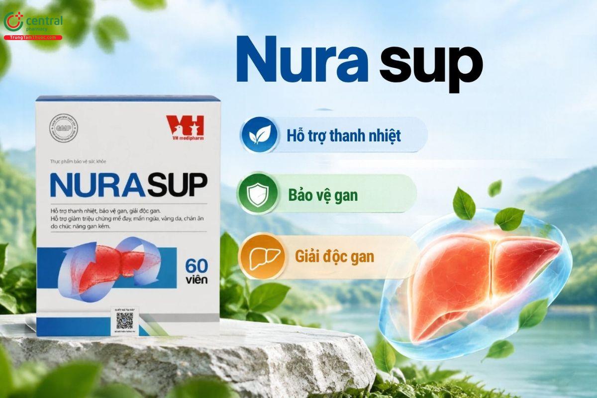 Nurasup - Vì lá gan khỏe mạnh