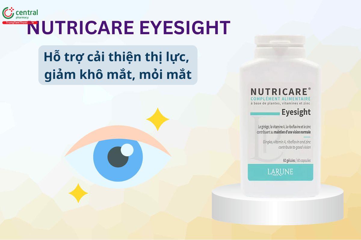 Nutricare Eyesight hỗ trợ tăng cường thị lực, giảm khô mắt, mỏi mắt