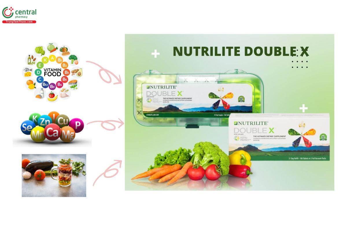 Nutrilite Double X bổ sung Vitamin và khoáng chất, nâng cao đề kháng