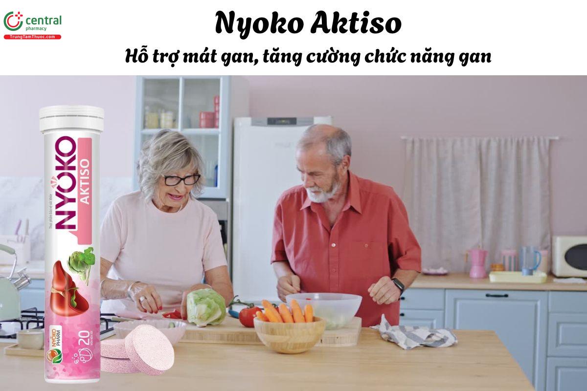 Nyoko Aktiso - Giúp giải độc gan,mát gan, tăng cường chức năng gan