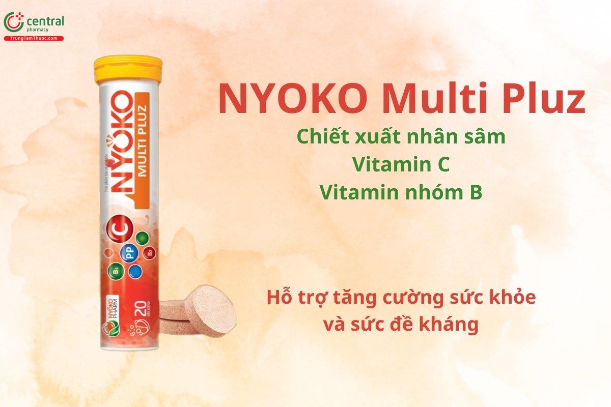 Viên sủi Nyoko Multi Pluz