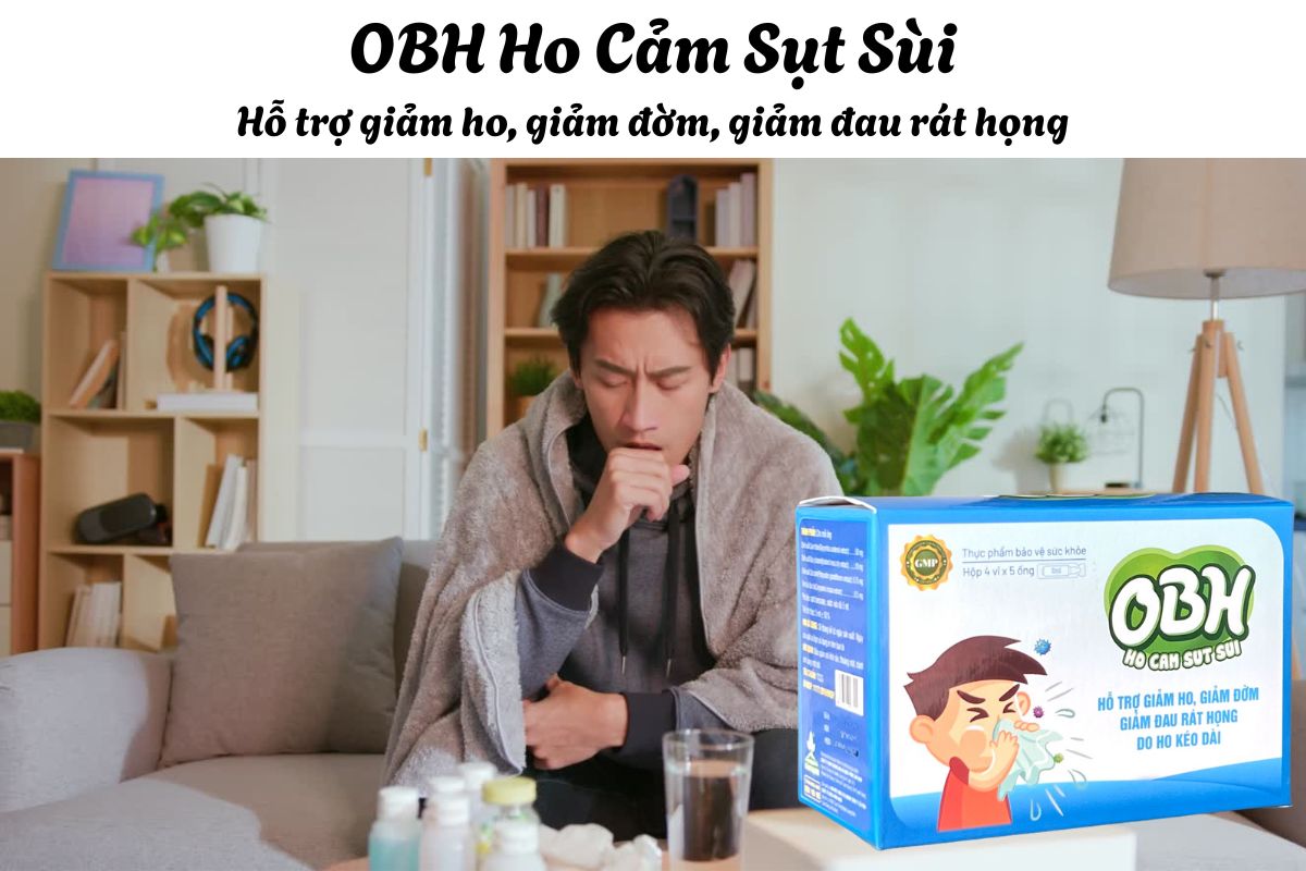 OBH Ho Cảm Sụt Sùi - Giúp làm dịu cơn ho, hỗ trợ long đờm
