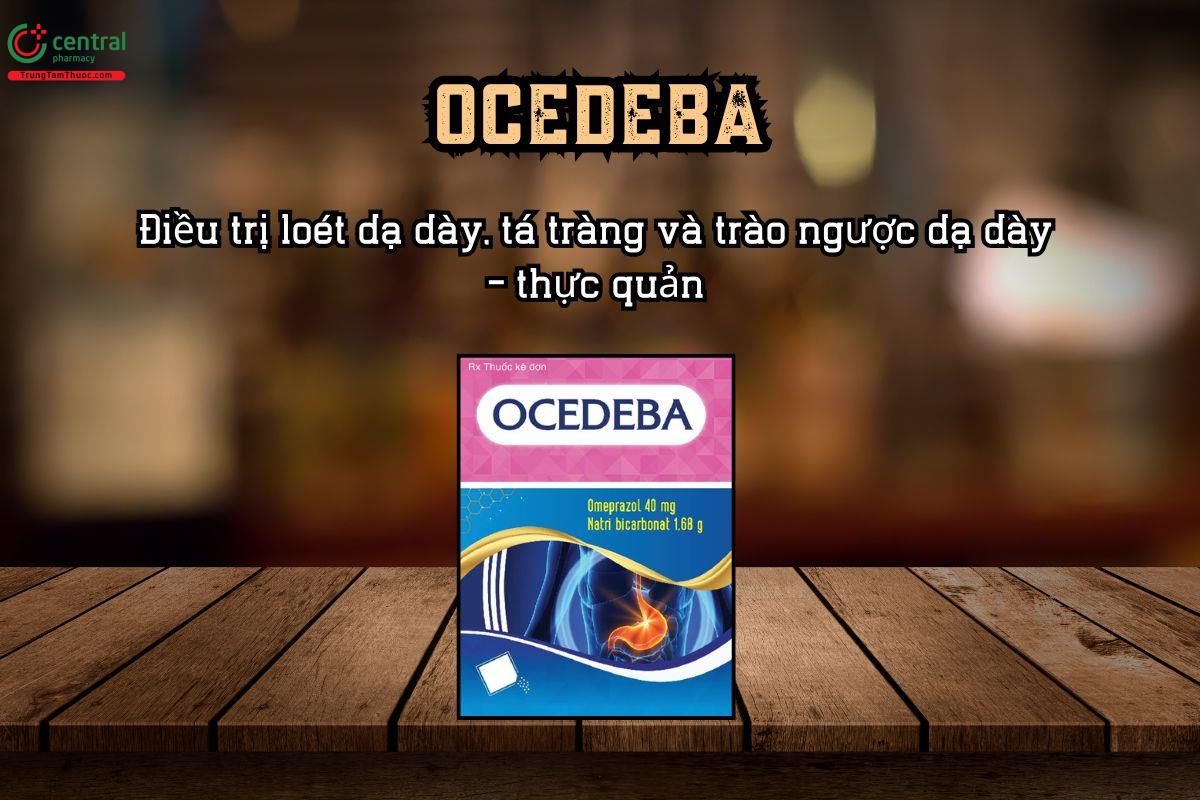 Thuốc OCEDEBA điều trị loét dạ dày, tá tràng và trào ngược dạ dày