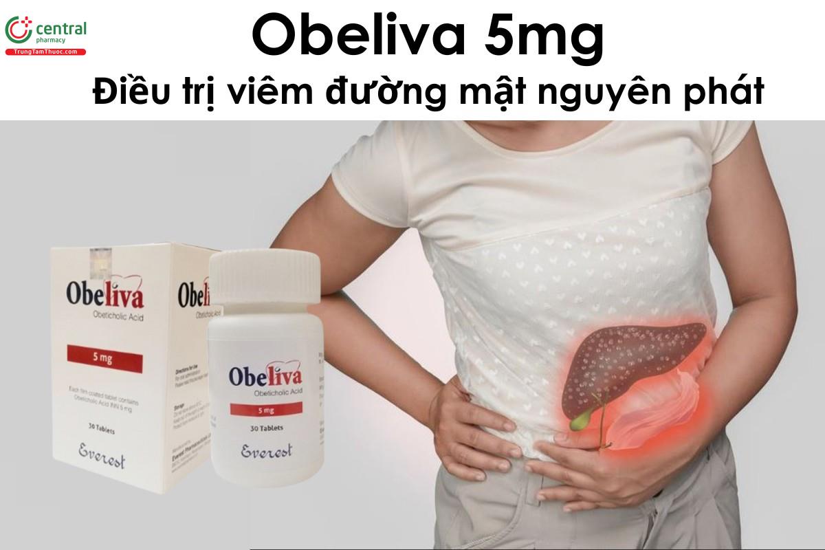 Thuốc Obeliva 5mg - điều trị viêm đường mật nguyên phát