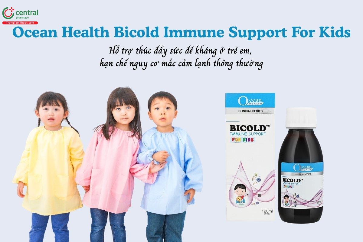 Ocean Health Bicold Immune Support For Kids