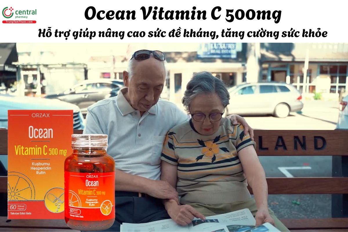 Ocean Vitamin C 500mg - Giúp bổ sung vitamin C cho cơ thể