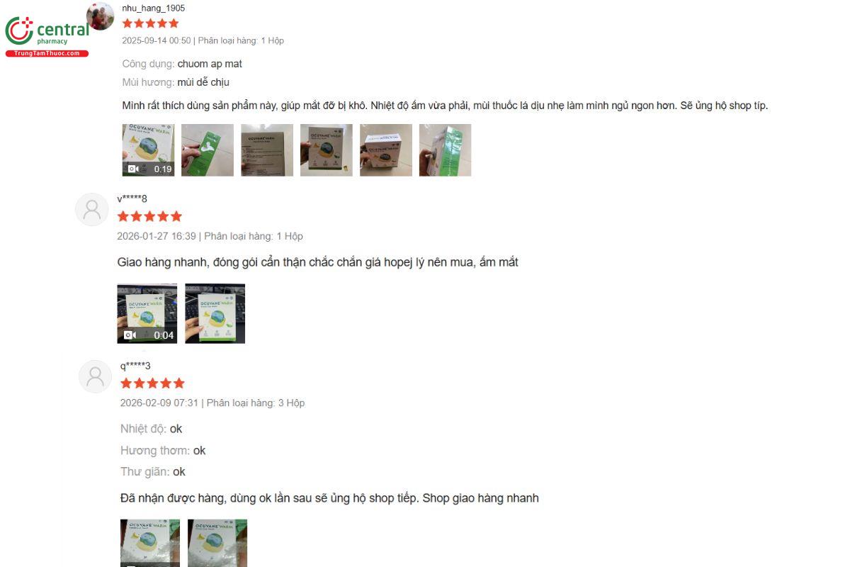 Đánh giá của khách hàng