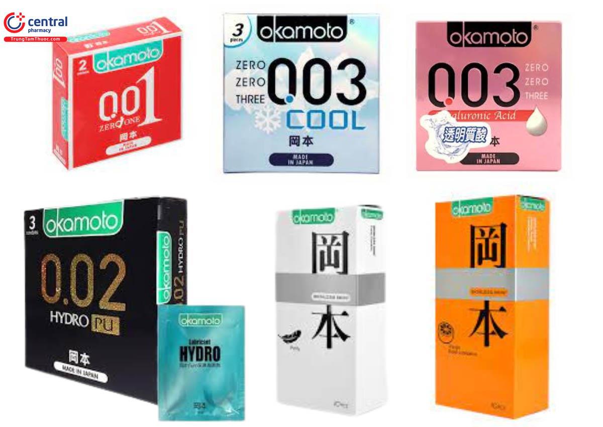 Một số sản phẩm của Okamoto