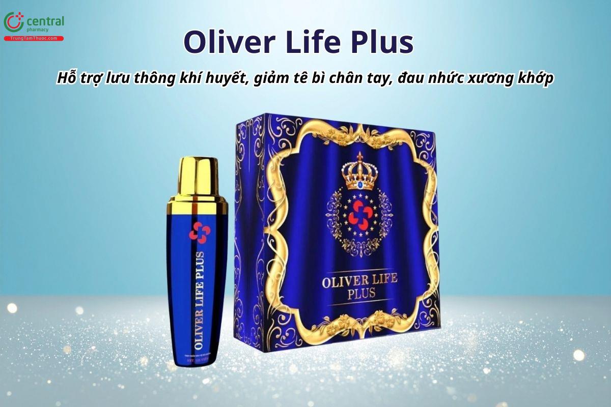 Oliver Life Plus hỗ trợ lưu thông khí huyết, giảm tê bì chân tay, đau nhức xương khớp