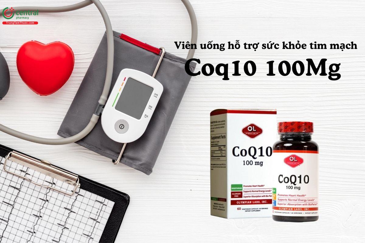 CoQ10 100mg Olympian Labs phòng ngừa và giảm triệu chứng tim mạch