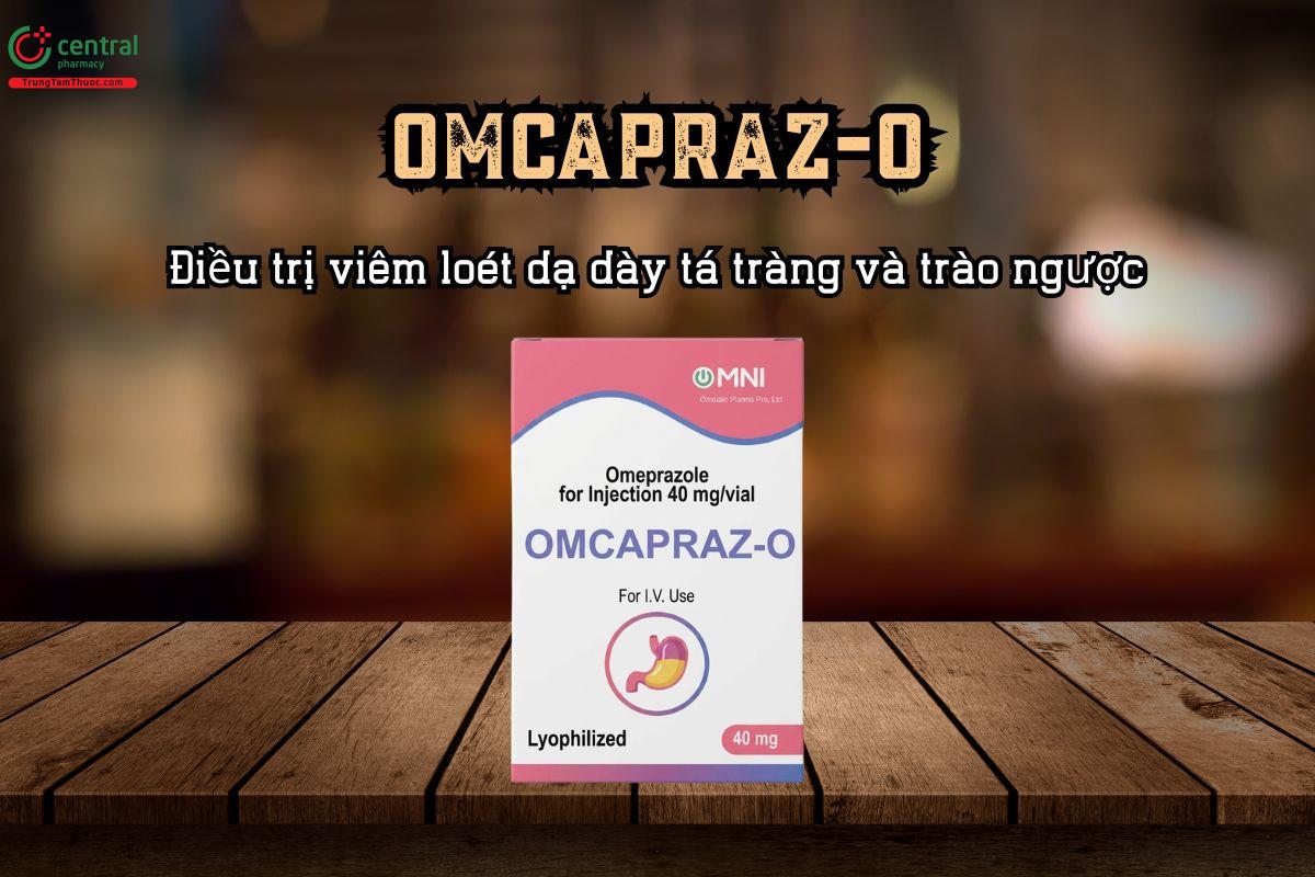 Điều trị viêm loét dạ dày tá tràng và trào ngược Omcapraz-O