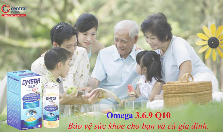 Dầu cá Omega 3.6.9 Vitamin E Q10 - Món quà cho sức khỏe của cả gia đình