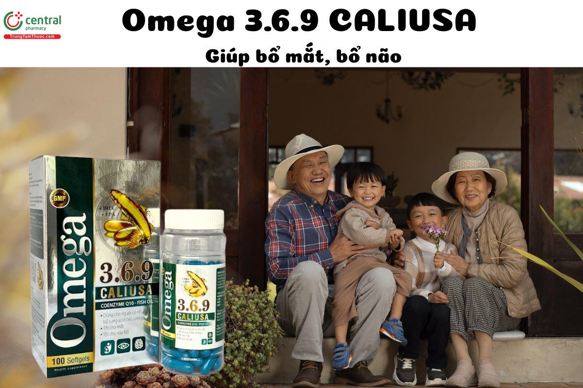 Omega 3.6.9 CALIUSA - Giúp tăng cường sức khỏe cho mắt và não bộ