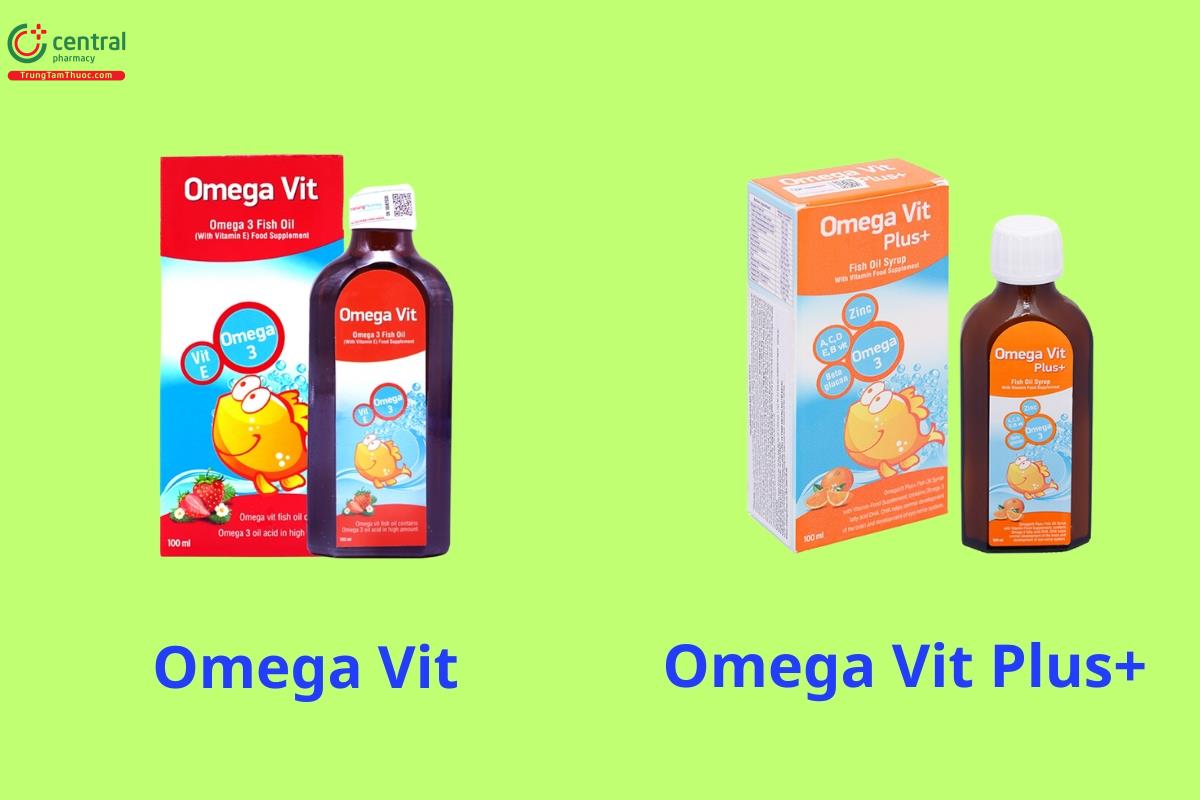 Omega Vit và Omega Vit Plus+