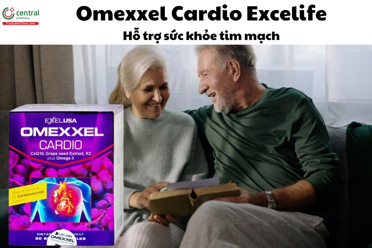 Omexxel Cardio Excelife - Giúp tăng cường sức khỏe tim mạch 