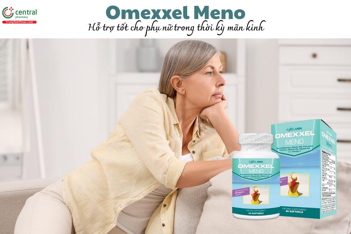 Omexxel Meno - Hỗ trợ tốt cho phụ nữ trong thời kỳ mãn kinh