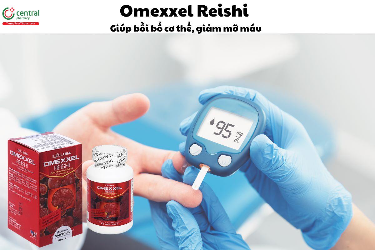 Omexxel Reishi (Lọ) - Giúp tăng cường sức khỏe, giảm mệt mỏi