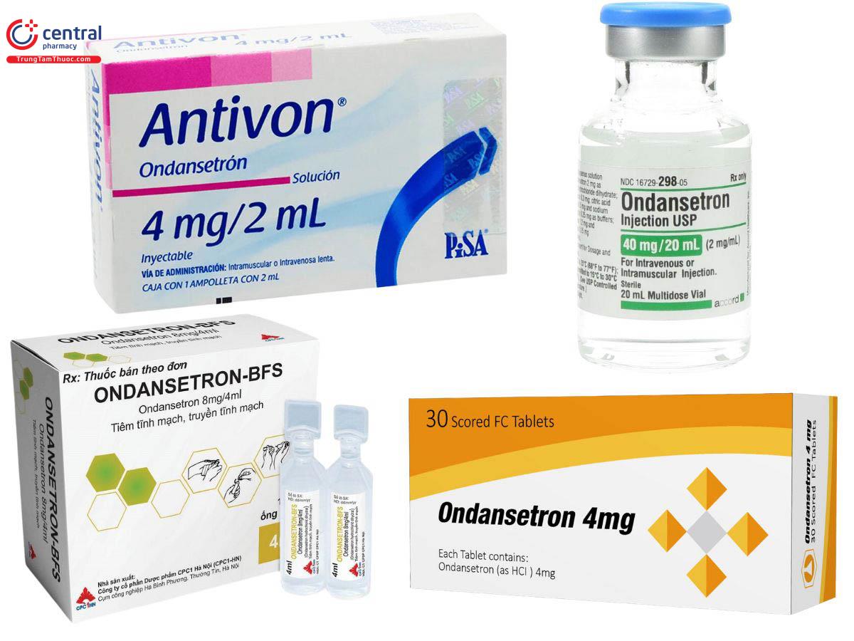 Một số thuốc chứa Ondansetron