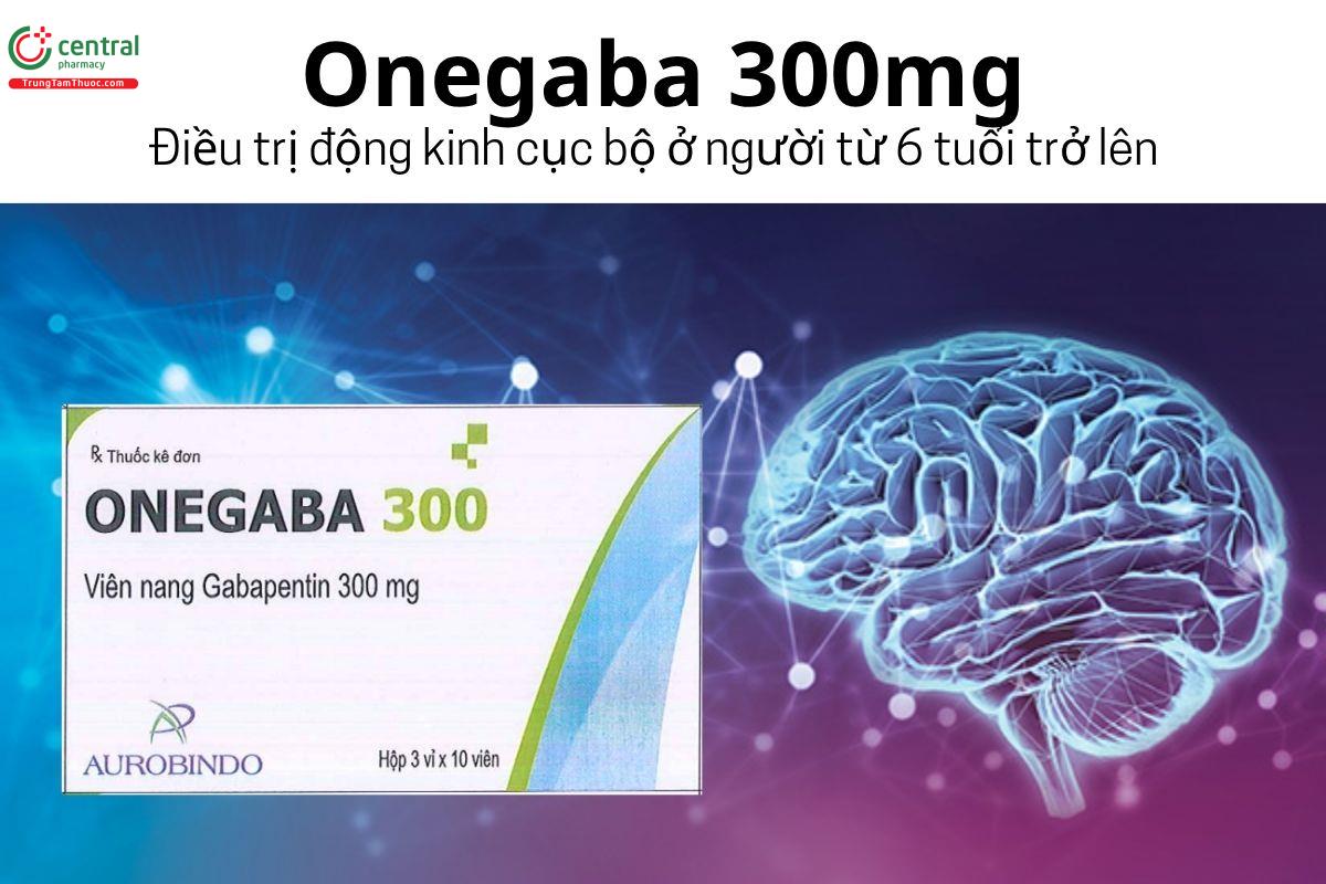Thuốc Onegaba 300mg - Điều trị động kinh cục bộ ở người từ 6 tuổi trở lên