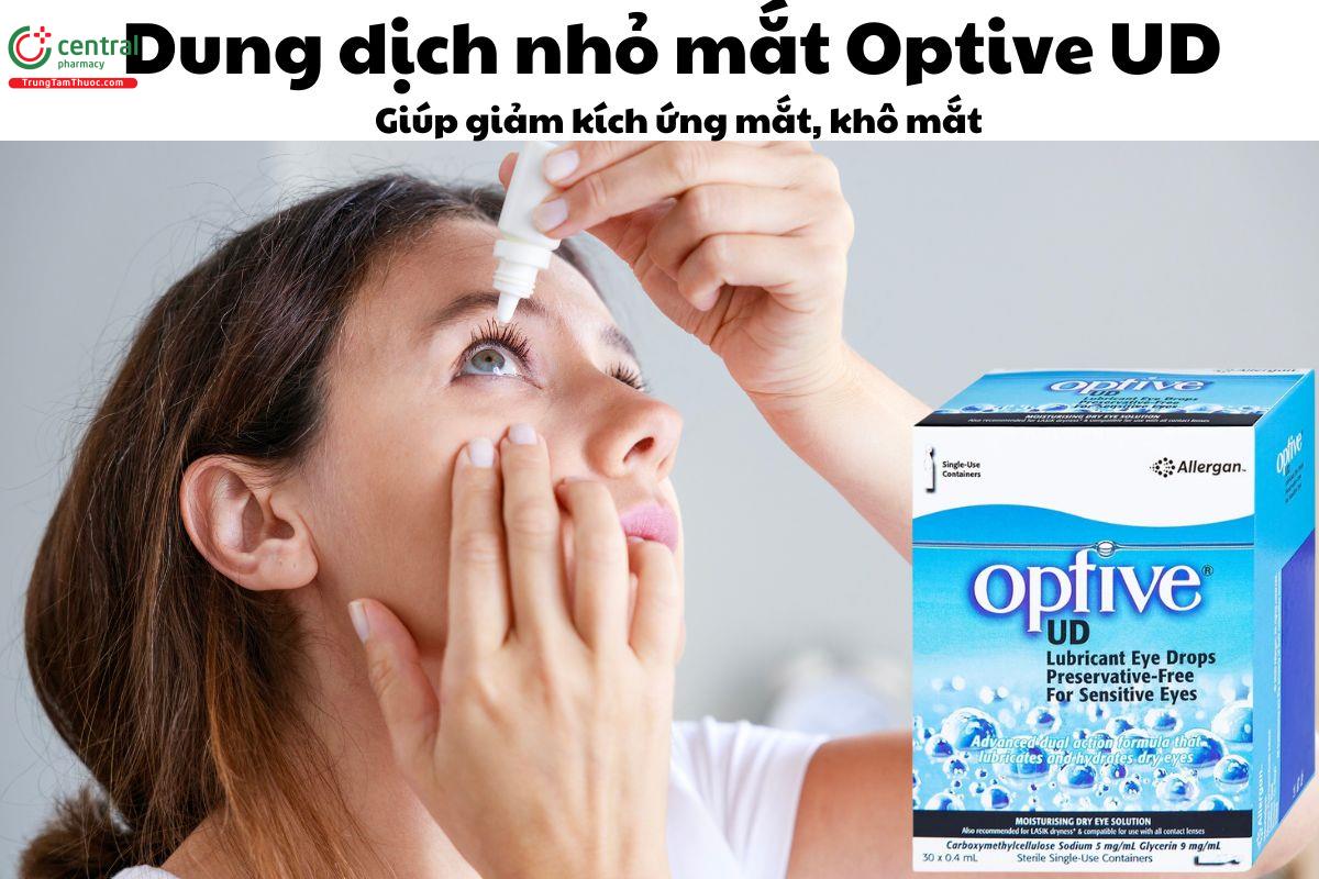 Thuốc nhỏ mắt Optive UD - Giúp giảm kích ứng mắt, khô mắt