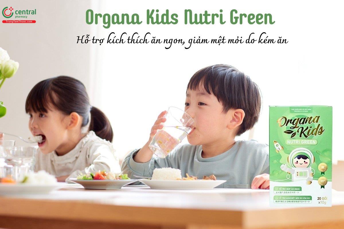 Thạch Organa Kids hỗ trợ kích thích ăn ngon, giảm mệt mỏi do kém ăn