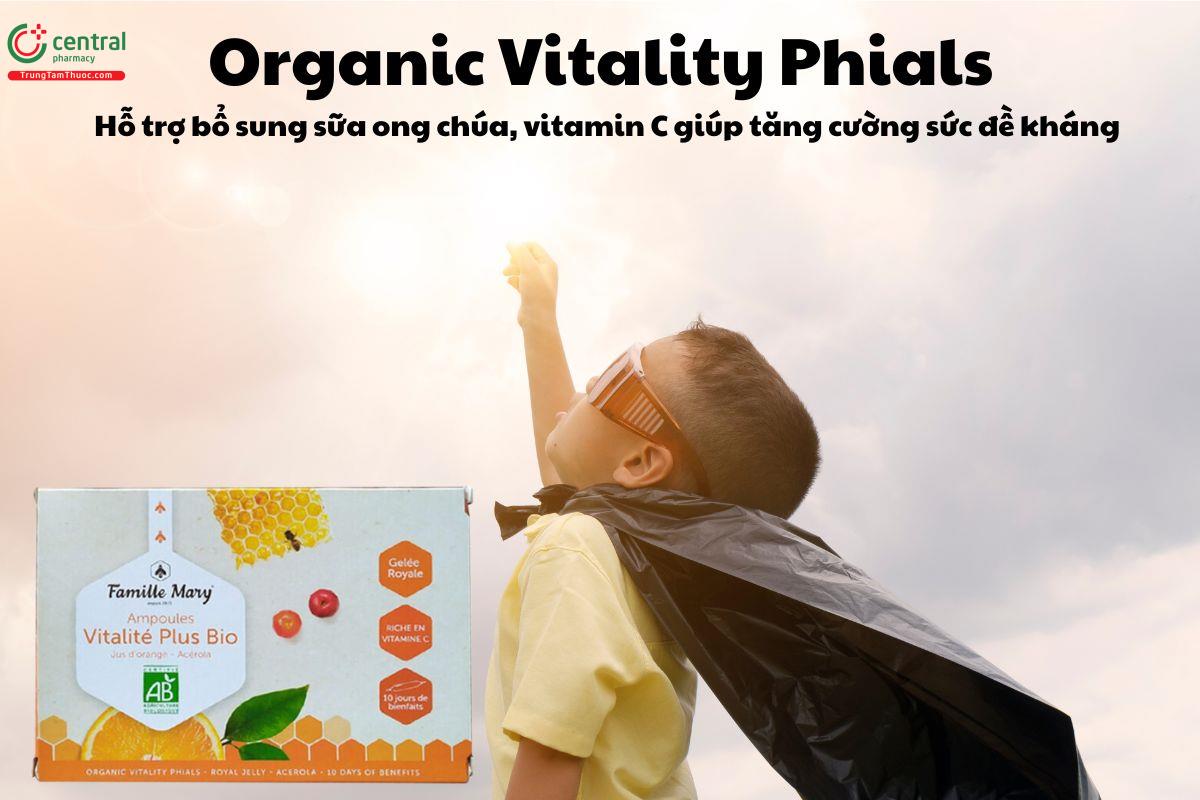 Organic Vitality Phials - Giúp tăng cường sức đề kháng cho cơ thể