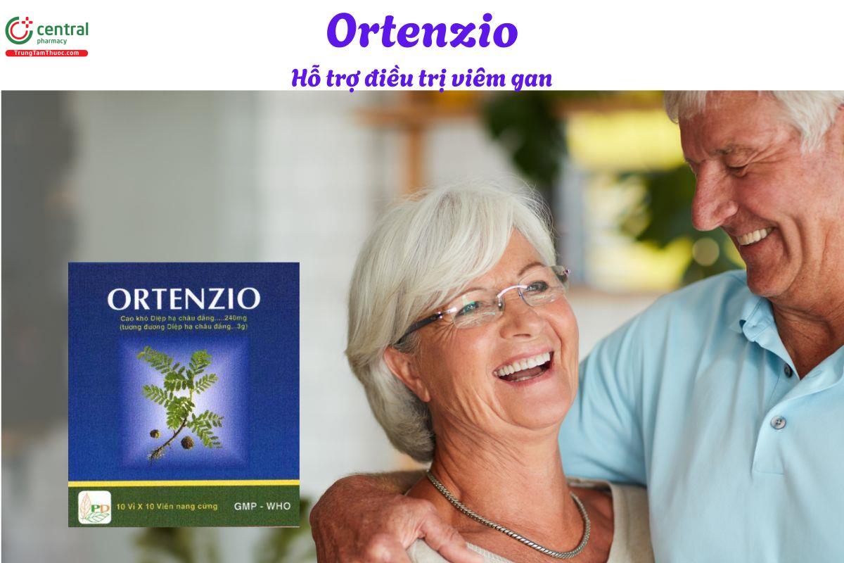 Thuốc Ortenzio - Điều trị mụn nhọt và hỗ trợ điều trị viêm gan