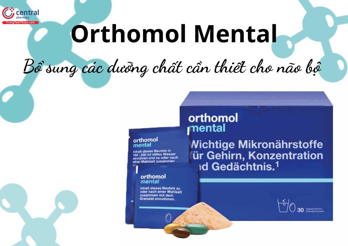 Công dụng của Orthomol Mental